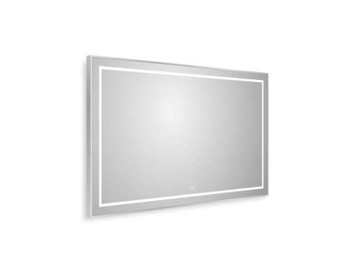 Зеркало BelBagno Kraft 120 SPC-KRAFT-1200-800-LED-TCH-WARM с подсветкой Сатин с сенсорным выключателем и подогревом