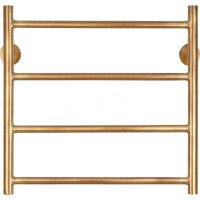 Полотенцесушитель латунный Secado Триада 1 плюс 50х50, электрический R, бронза