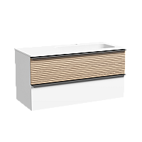 Тумба для раковины SanCos Delta 100 DL100RW Дуб белый