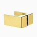 Дверь в нишу NEW TRENDY AVEXA GOLD SHINE L 110x200 EXK-1636 золото