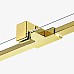 Дверь в нишу NEW TRENDY AVEXA GOLD SHINE L 110x200 EXK-1636 золото