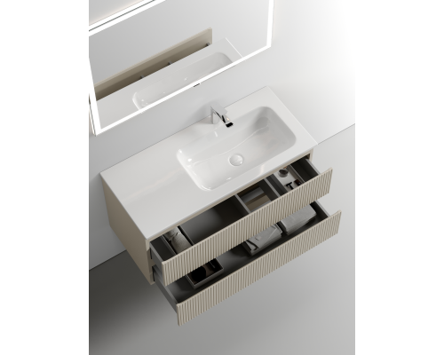 Тумба под раковину Sancos SNOB T 100x50 Beige Soft