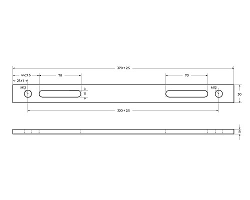 Комплект кронштейнов для крепления ног BelBagno BB04-EAGLE-SUP