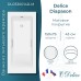 Ванна из литьевого мрамора Delice Diapason 150х75 матовая с ручками Хром