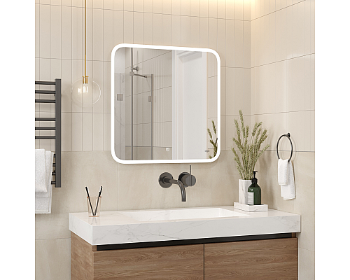 Зеркало Reflection Blink с LED подсветкой и сенсорным выключателем 60*60