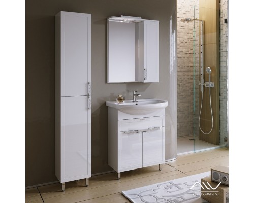 Зеркало-шкаф Alavann Vittoria 60 белый