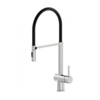 Смеситель для кухни с гибким изливом Wonzon&Woghand, Брашированный никель