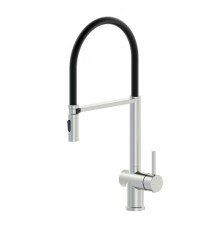 Смеситель для кухни с гибким изливом Wonzon&Woghand, Брашированный никель