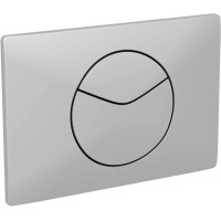Панель смыва с двумя клавишами Schwab Point Duo, матовый хром