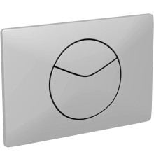 Панель смыва с двумя клавишами Schwab Point Duo, матовый хром