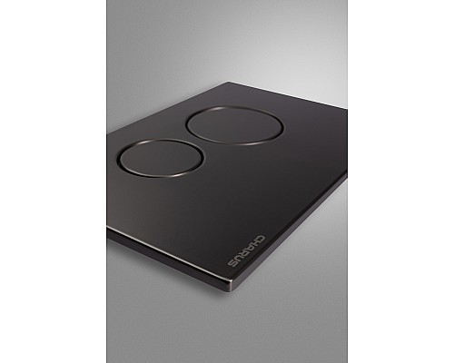 Кнопка смыва Charus Robusto FP.330.GNM.05 оружейная сталь