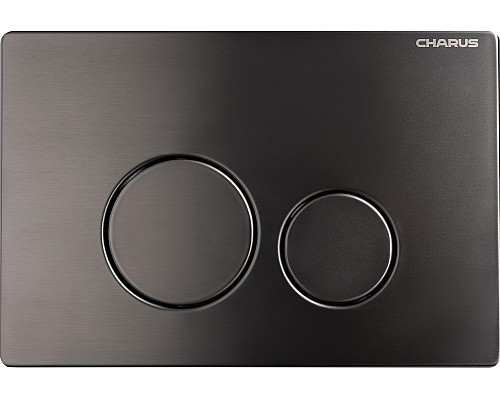 Кнопка смыва Charus Robusto FP.330.GNM.05 оружейная сталь