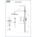 Душевой комплект встраиваемый Gid Edessa L070-CH-VD3