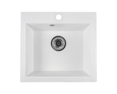 Кухонная мойка прямоугольная 500х460 Reflexion Mini RX1150WH, белый