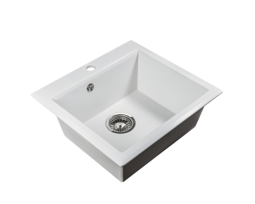 Кухонная мойка прямоугольная 500х460 Reflexion Mini RX1150WH, белый