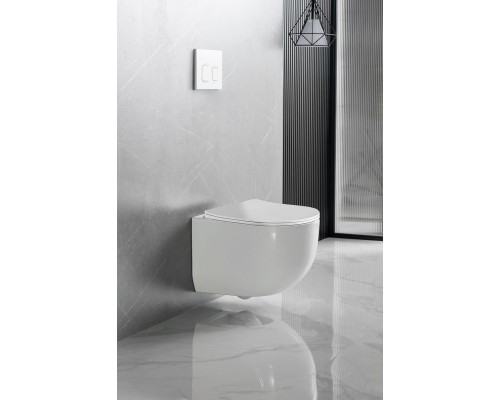 Унитаз подвесной Vincea Tornado Globo VT1-52T безободковый белый сиденье с микролифтом