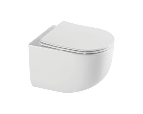 Унитаз подвесной Vincea Tornado Globo VT1-52T безободковый белый сиденье с микролифтом