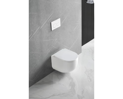 Унитаз подвесной Vincea Tornado Globo VT1-52T безободковый белый сиденье с микролифтом