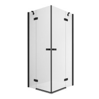 Душевое ограждение NEW TRENDY REFLEXA BLACK 120x110x200 черный
