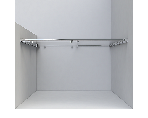 Душевая дверь Vincea Garda VDS-1G120CLGM 1200 вороненая сталь стекло прозрачное