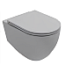 Унитаз ISVEA Infinity подвесной 365x530x400 серый бетон матовый 10NF02001SV-2V