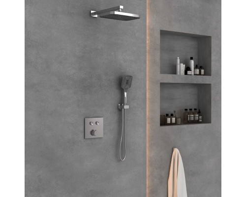 Душевой комплект Vincea VSFW-4211CH встраиваемый 2 режима хром