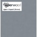 Раковина накладная овальная Uperwood Tanos Quartz 55 см, серая, "бетон"