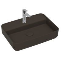 Раковина накладная ISVEA Infinity 55 прямоугольная 55см коричневый матовый 10NF66055SV-2H