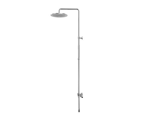 Душевая система Whitecross Y Y1244NIB 300 мм, со смесителем, никель матовый