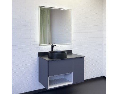 Зеркало для ванной Comforty Джанкой 90 с подсветкой, с сенсором, антизапотевание