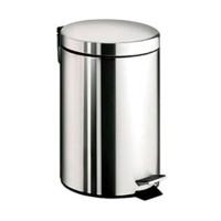 Ведро для мусора Colombo Hotel Collection 3л с крышкой и педалью цвет нержавеющая сталь