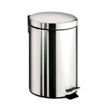 Ведро для мусора Colombo Hotel Collection 3л с крышкой и педалью цвет нержавеющая сталь