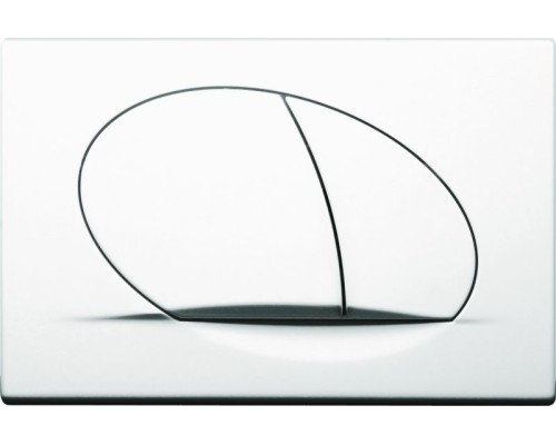 Панель смыва с двумя клавишами Schwab OvateDuo, бронза