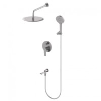 Душевая система встраиваемая Wonzon&Woghand BRILLIANT, Темный графит WW-88939079-BGM