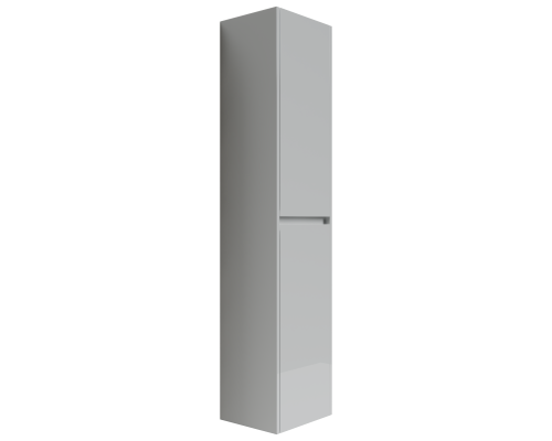 Шкаф-пенал SANCOS Libra подвесной белый глянец, 350х300х1600 мм