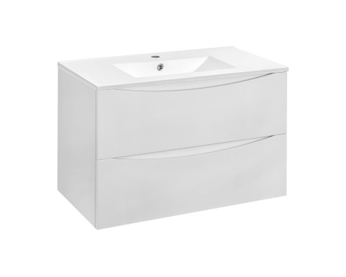 База под керамическую раковину Vincea Mia 900 подвесная 2 ящика Soft close G.White