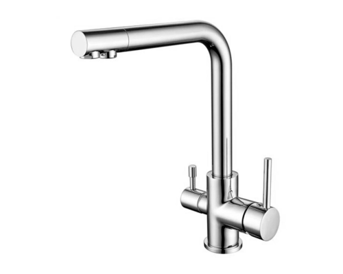Смеситель для кухни c подключением фильтра питьевой воды Rimero RM4399CR Хром