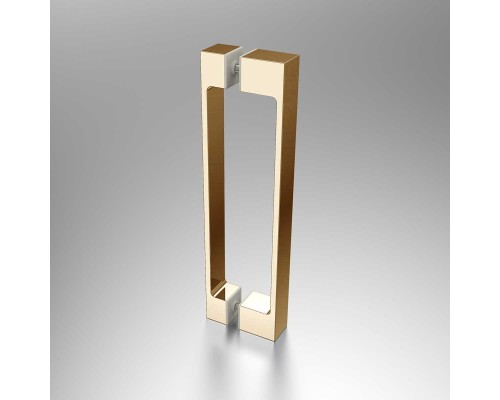 Душевая дверь Vincea Alpha VDP-3AL900CLG, брашированное золото, стекло прозрачное