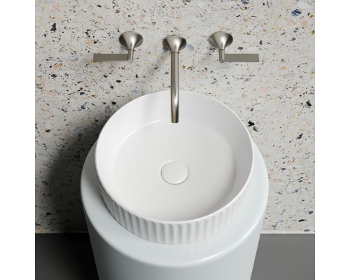 Раковина-чаша накладная Ceramicanova белый матовый Element 360x360x115