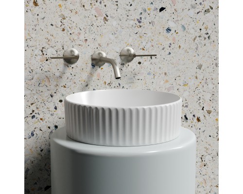 Раковина-чаша накладная Ceramicanova белый матовый Element 360x360x115