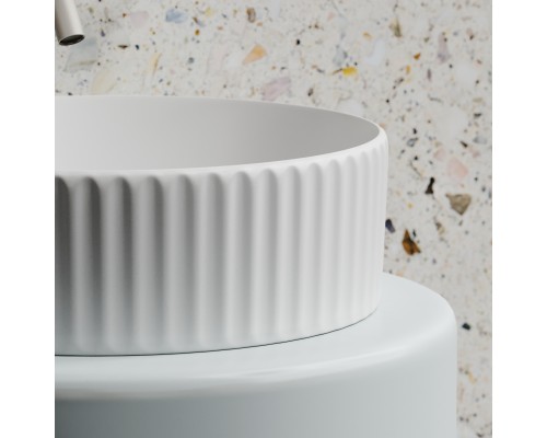 Раковина-чаша накладная Ceramicanova белый матовый Element 360x360x115