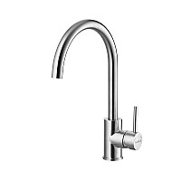 Смеситель Alveus ELZA 1129028 нержавеющая сталь
