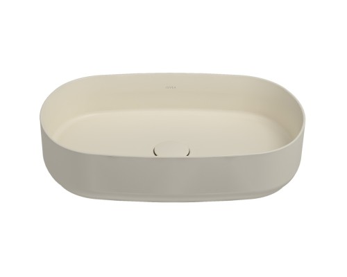 Раковина ISVEA Infinity накладная 550x360x120 слоновая кость матовый 10NF65055SV-2K