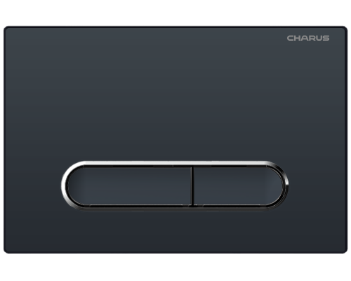 Кнопка смыва Charus Magnus FP.340.DW.01 черный матовый