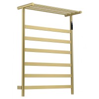 Полотенцесушитель электрический Wonzon&Woghand ESSEN, Брашированное золото WW-A403-BG