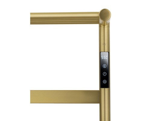 Полотенцесушитель электрический Wonzon&Woghand ESSEN, Брашированное золото WW-A403-BG