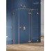 Душевое ограждение NEW TRENDY AVEXA GOLD BRUSHED R 120x110x200 золото