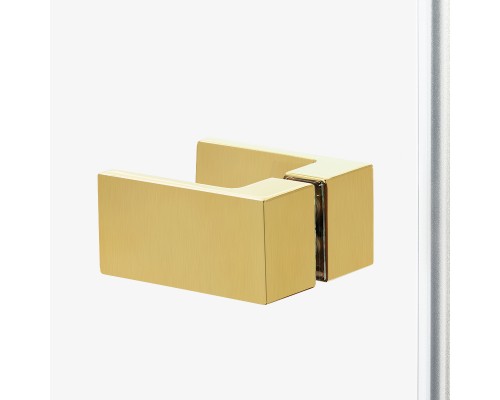 Душевое ограждение NEW TRENDY AVEXA GOLD BRUSHED R 120x110x200 золото