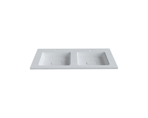 Раковина для ванной Uperwood Modul 122х45х12 см, белая глянцевая
