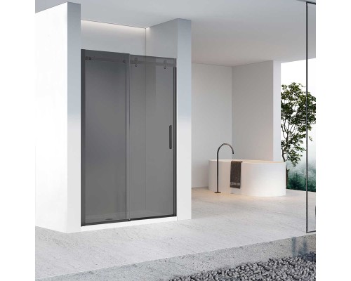 Душевая дверь Vincea Como-N VDS-4CN140CGB, 140, черный, стекло тонированное